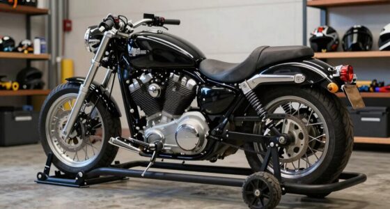 easier motorcycle storage solution