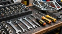 efficient motorcycle tool organization