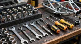 efficient motorcycle tool organization