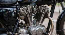 gas odor from motorcycle