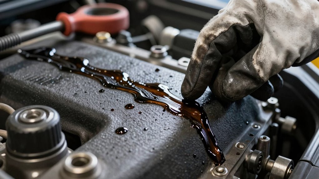 identify and fix oil leaks