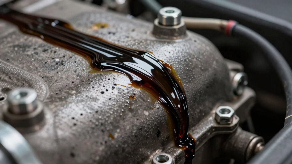 identify oil leak source