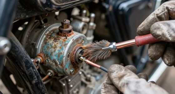 improve motorcycle electrical grounding
