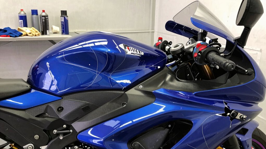 masterful diy motorcycle painting
