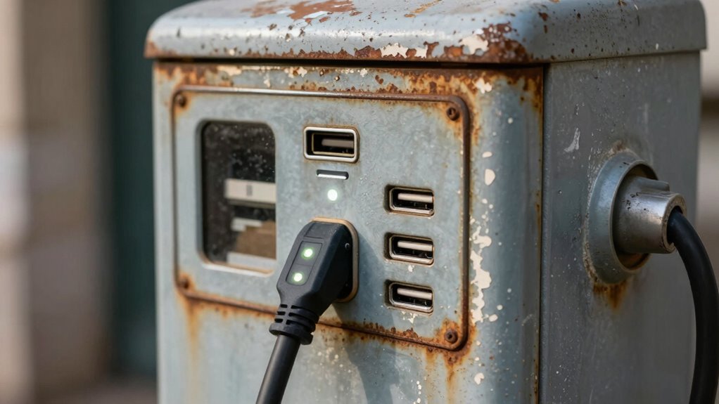 modernize antique power setup
