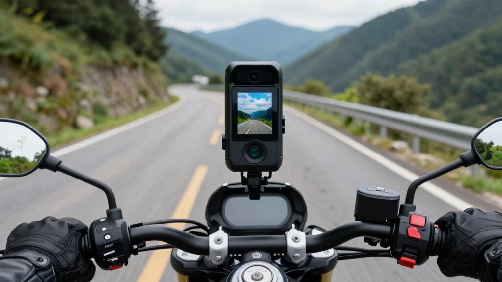 motorcycle safety with dash cams