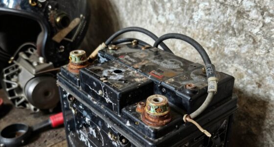 old motorcycle battery failure