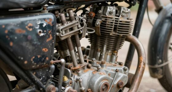 older motorcycles vibrate more
