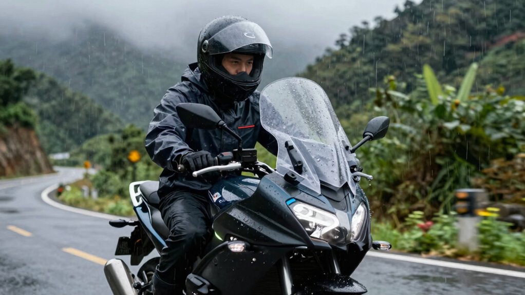 optimized motorcycle rain gear
