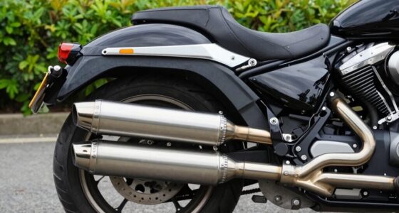 popular motorcycle exhaust design