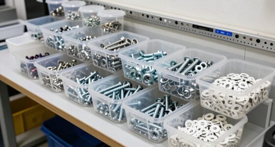 proper spare parts storage