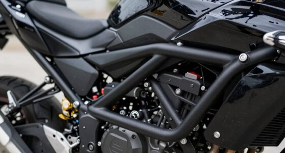 protective motorcycle crash bars