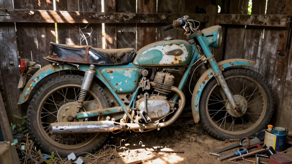 restoration expenses for vintage motorcycle