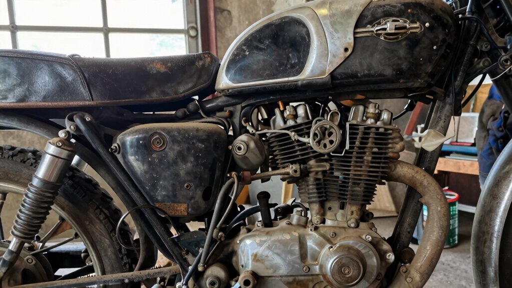 revive long dormant motorcycle