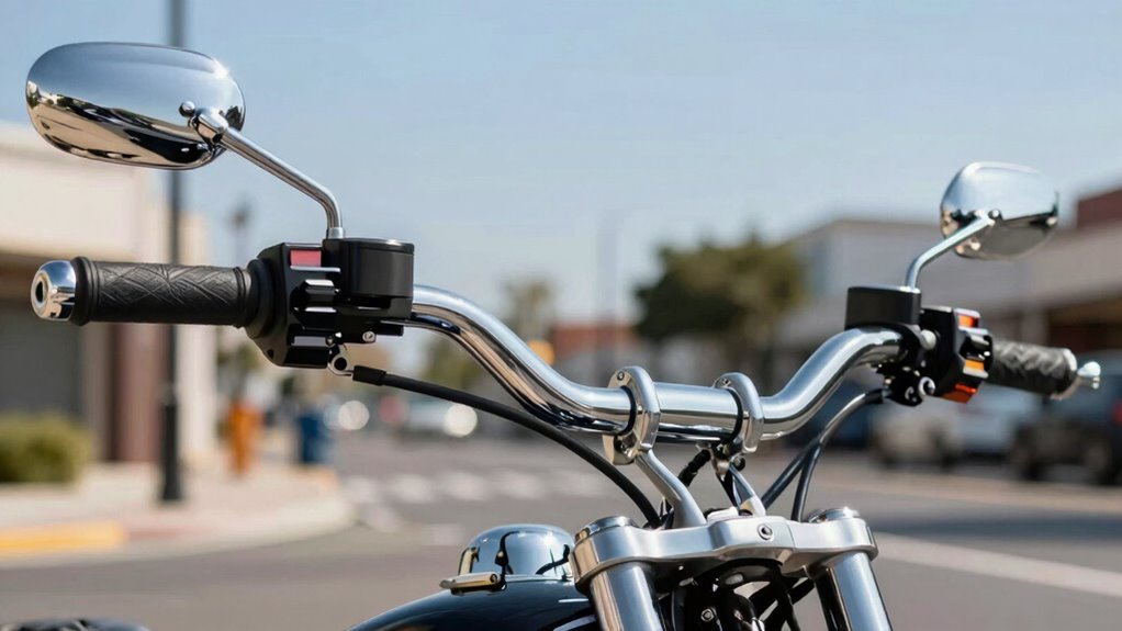 safe ergonomic handlebar installation