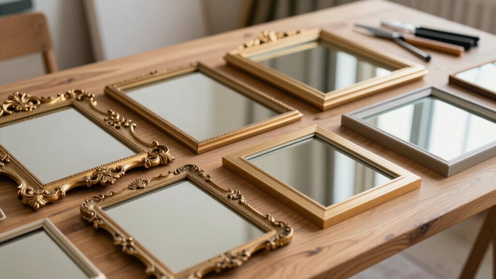 selecting mirrors for customization