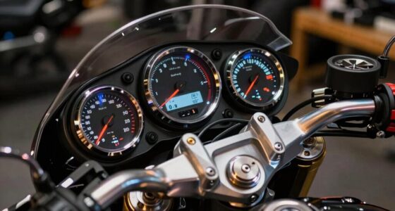 selecting motorcycle gauge cluster