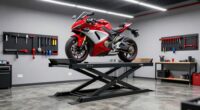 selecting the ideal motorcycle lift
