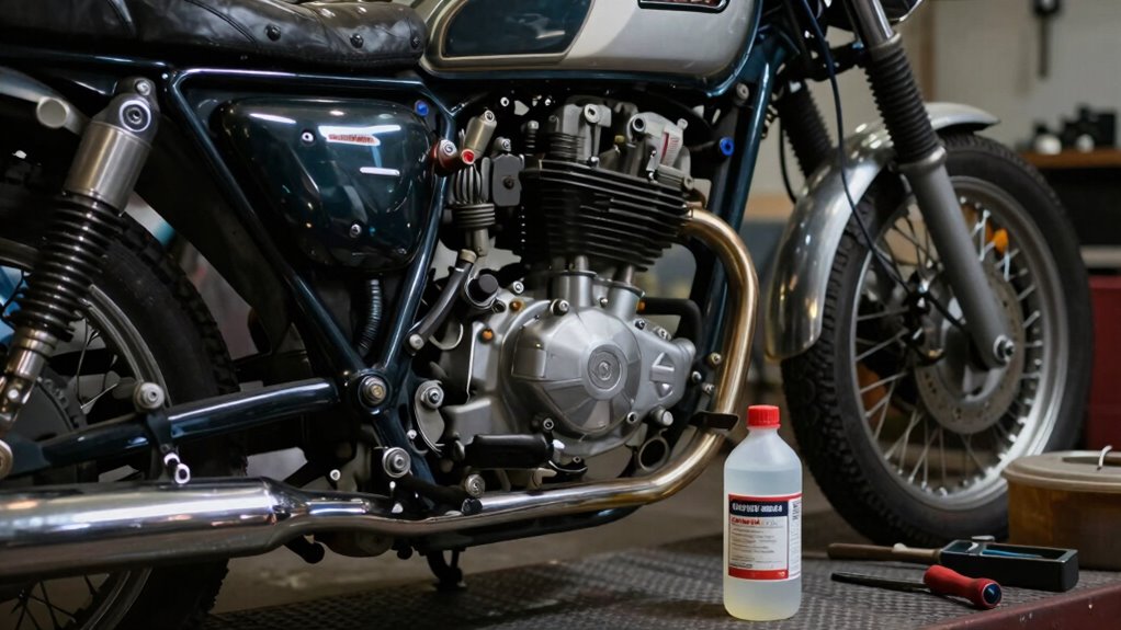 use fuel stabilizer during storage