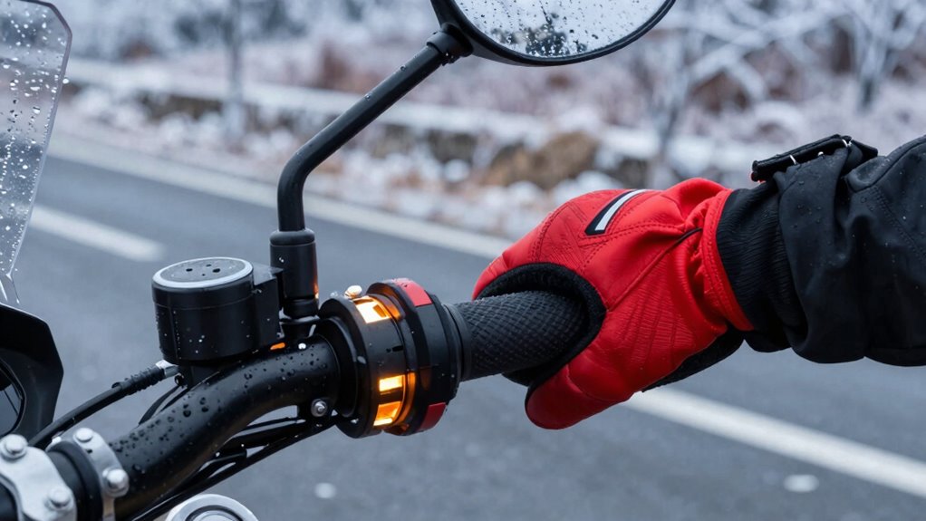 warmth enhances winter biking