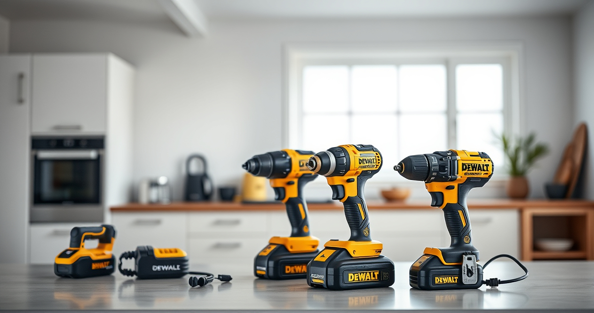 DEWALT 20V MAX Combo Kit vs DEWALT ATOMIC Drill: Full Comparison