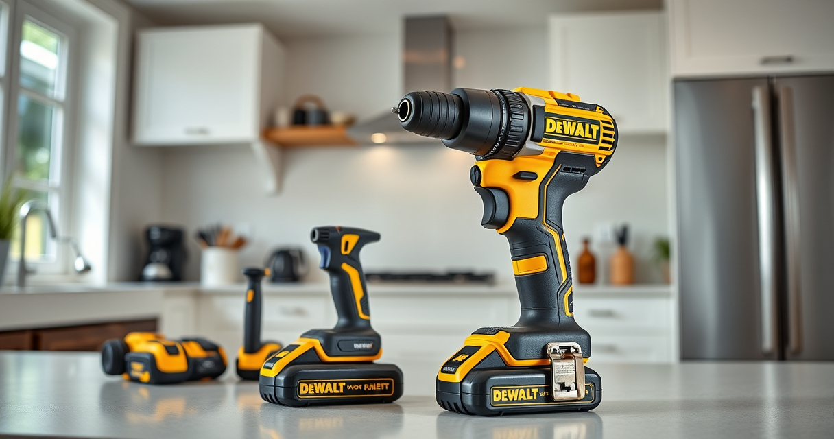 Top DEWALT Power Tools for DIY Enthusiasts