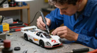 24 Hours? This Hot Wheels Mazda 787B Has Been Driving On A Belt Sander For 11 Days