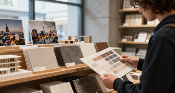 a bookstore inside cobe copenhagen: a material library of architecture, cities, and ideas