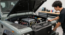 This Quad-Motor Electric Land Rover Defender Restomod Has More Range Than Some Teslas