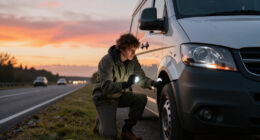 Wohnmobil Unfall A9