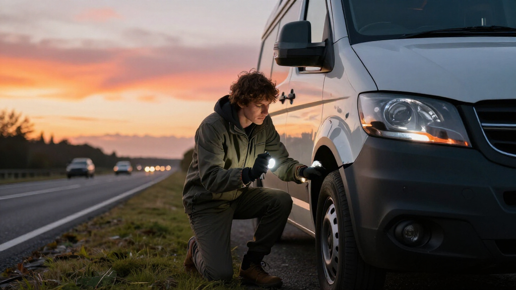 Wohnmobil Unfall A9