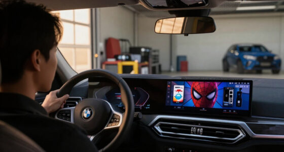 BMW Spider-Man In-car Advertising