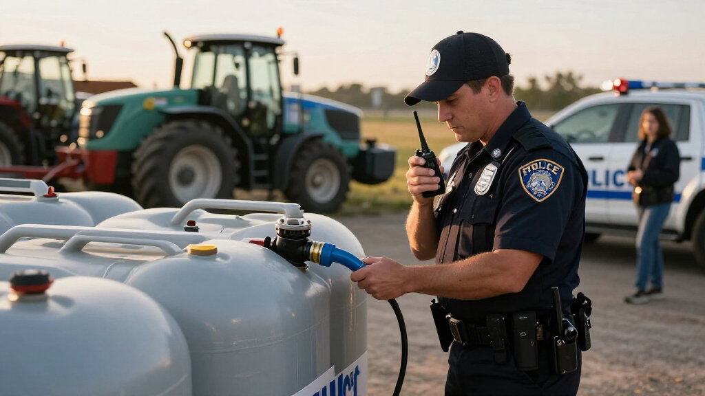 Police Arrest Farm Diesel Theft Suspect After Months-Long Investigation And 500 Gallons Of Missing Fuel