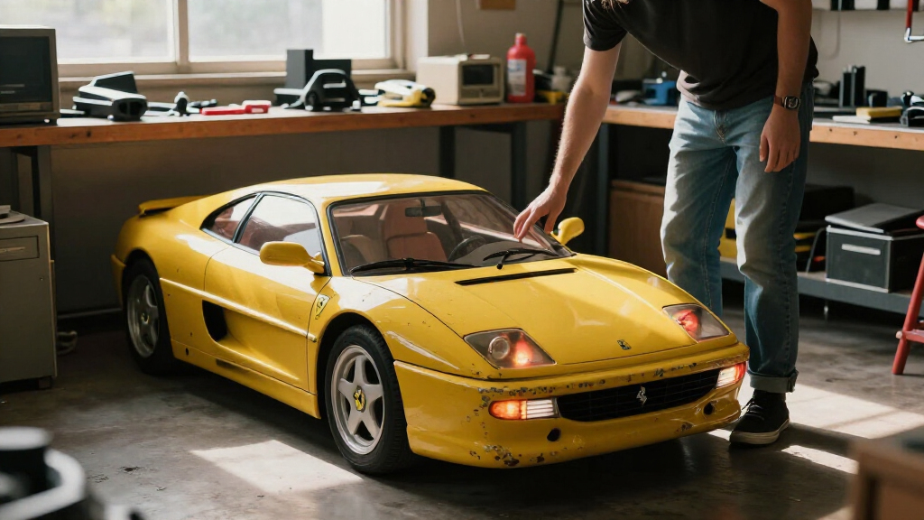 A Ferrari F355 Arcade Game Sold For $18,000 And I Think I Know Why