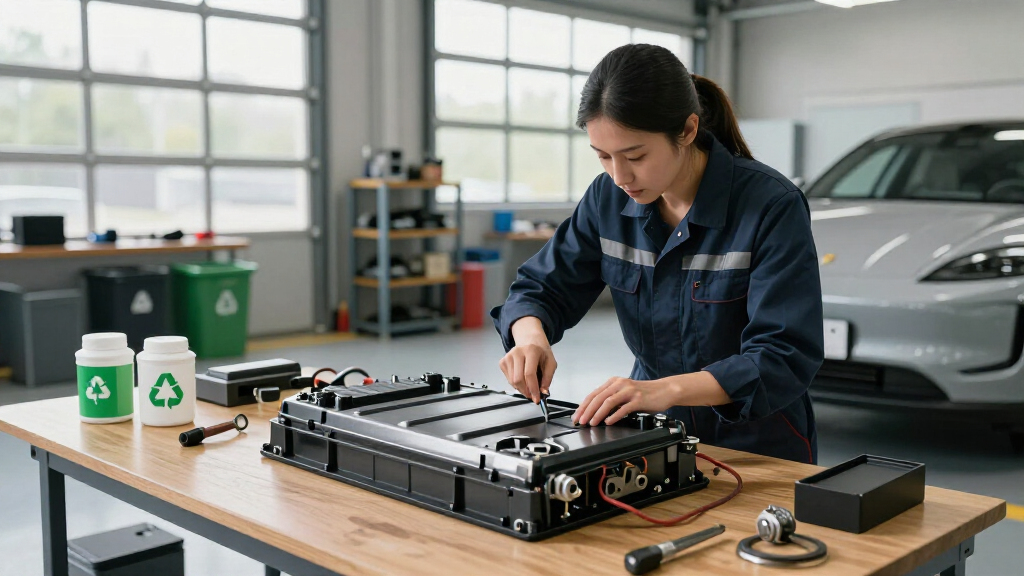 Porsche Is Working On Making Batteries From Its Own Recycled Materials