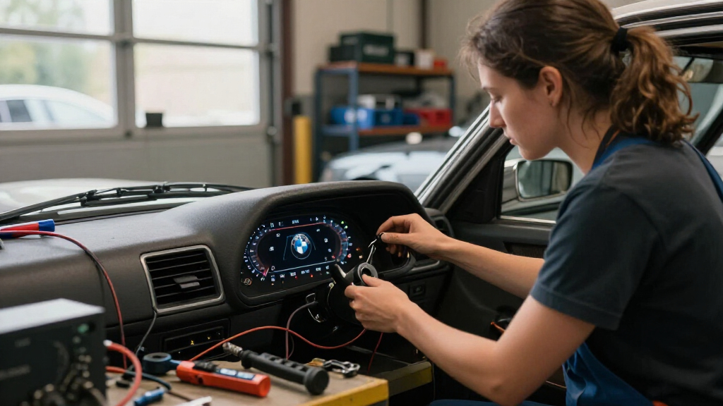 This Independent BMW Mechanic Built A Cooler Digital Dash Than BMW Itself