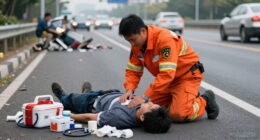 Two Injured, Crash Closed SH1 In Both Directions North Of Auckland - 1News