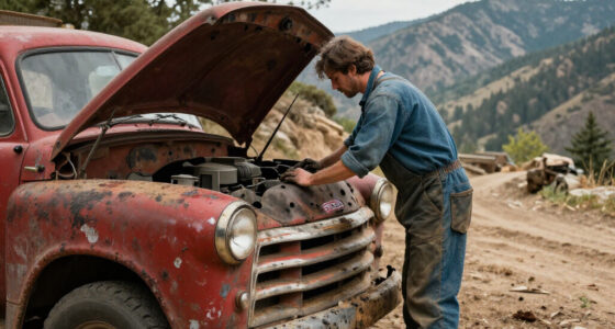 Vintage Chevy Tow Truck That Was Stuck On A Mountain For A Year Is Finally Pulled Out