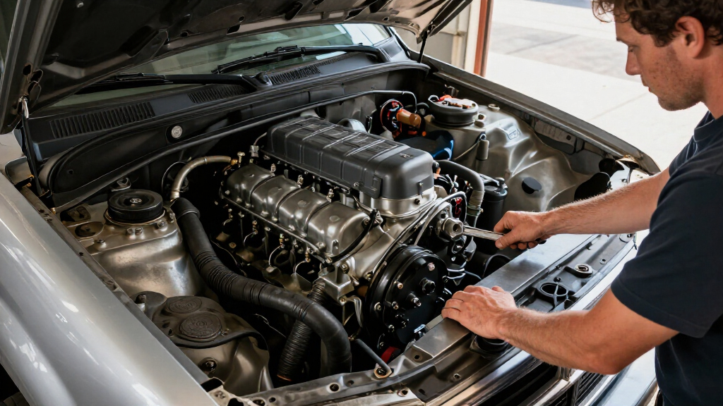 Gigantic 102.4L Engine Requires An Entire Pickup Truck To Start It
