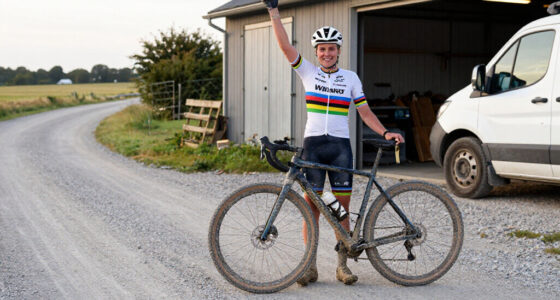'It's Great To Take The Rainbow Jersey' – Marianne Vos Wins Gravel World Championships As Rosa Klöser Crashes