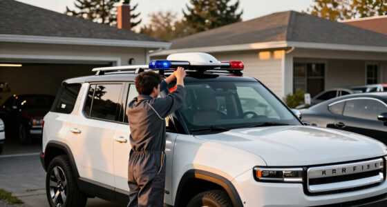 Rivian Turned An R1S Into A Ghostbusters Ecto-1—Sirens, Radar Dish, And All. It Rules