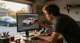 This Animator Is Making A ‘Cars’ Prequel Film With Spot-On 3D Models Of NASCAR Icons